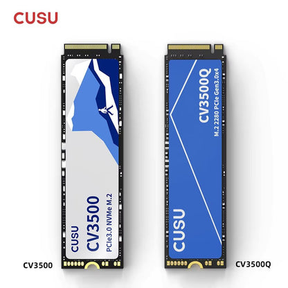 CUSU M.2 NVMe SSD – 256GB / 512GB / 1TB / 2TB PCIe 3.0x4 Solid State Drive for Laptops & Desktops