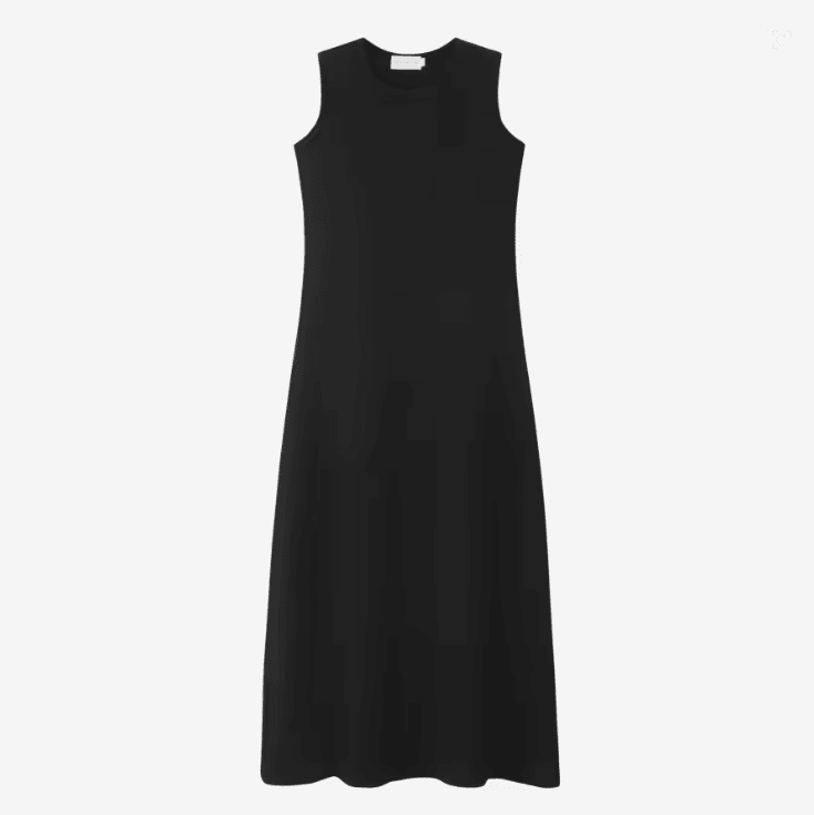 Summer Ribbed Wrap Top And A Line Dress Matching Set 6