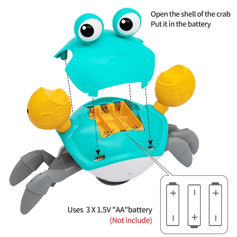 Dancing Crab Interactive Baby Crawling Toy 1
