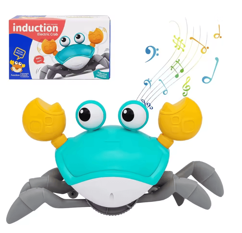 Dancing Crab Interactive Baby Crawling Toy 3