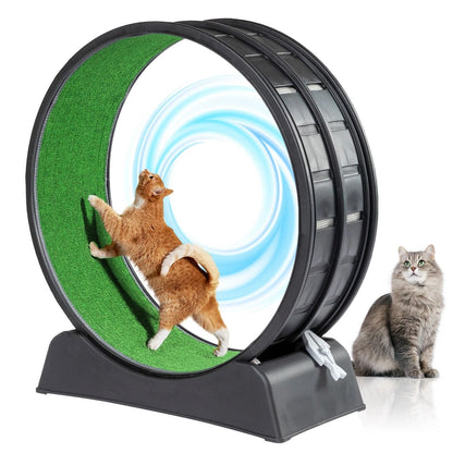 Cat Exercise Wheel Cat Wheels For Indoor Cats Cat Treadmill Wheel Exerciser With Carpeted Runway Ca 6