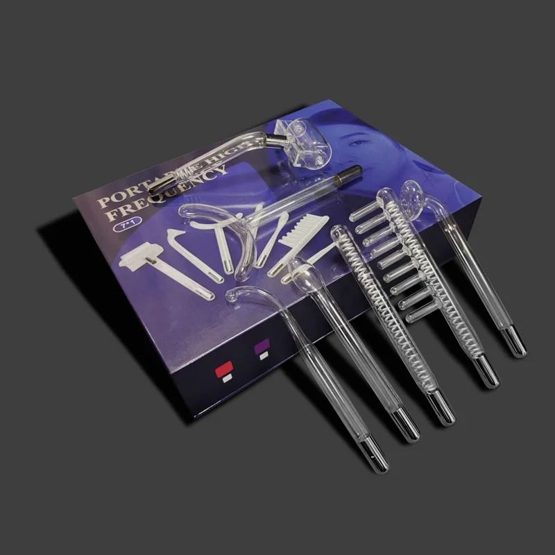 7in1 High Frequency Electrode Skin Care Wand Machine 7