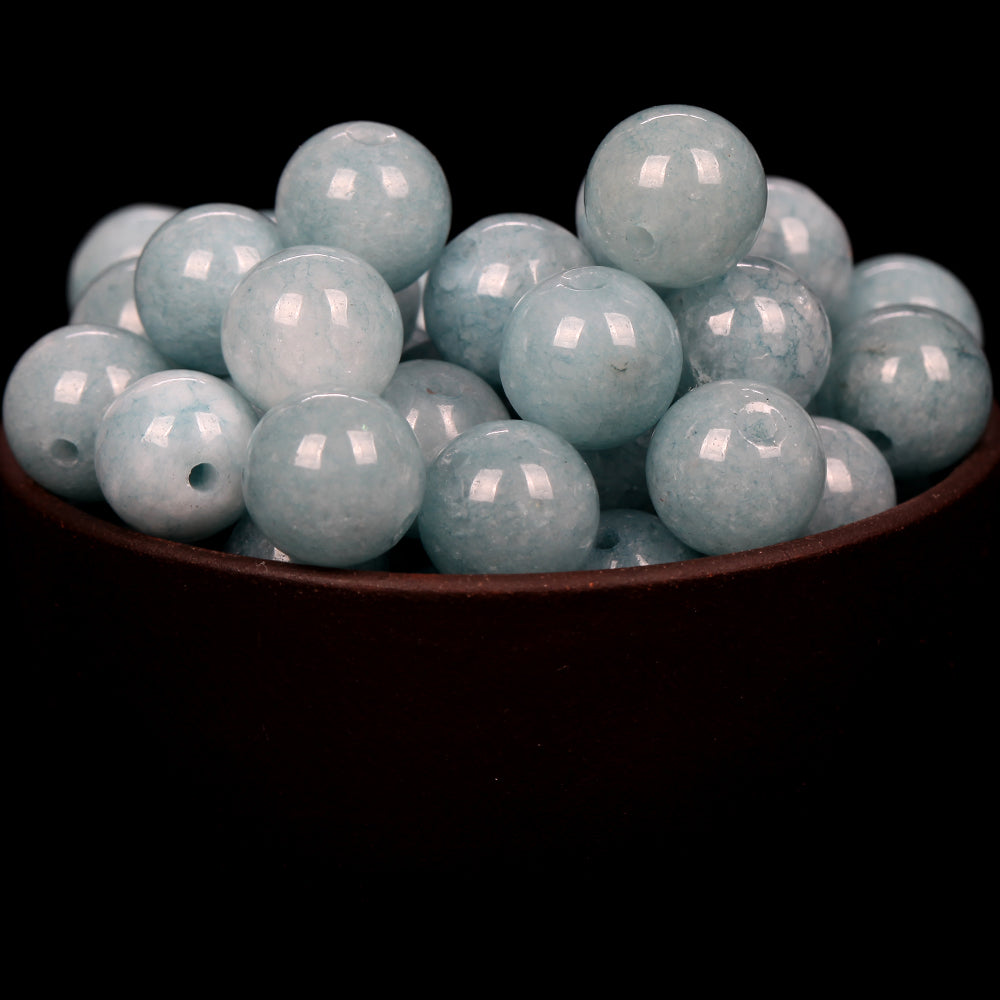 Natural Round Tiger Eye Amazonite Lava Turquoises Agates Jaspers Garnet Spacer Loose Stone Beads for Handmade Bracelets