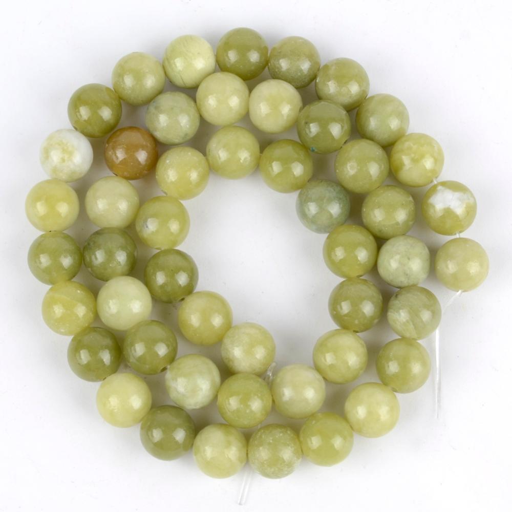 Natural Round Tiger Eye Amazonite Lava Turquoises Agates Jaspers Garnet Spacer Loose Stone Beads for Handmade Bracelets