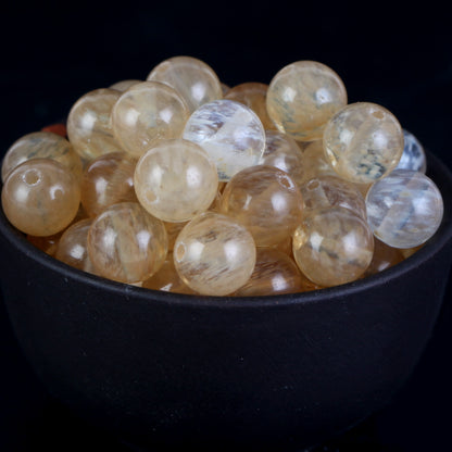Natural Round Tiger Eye Amazonite Lava Turquoises Agates Jaspers Garnet Spacer Loose Stone Beads for Handmade Bracelets