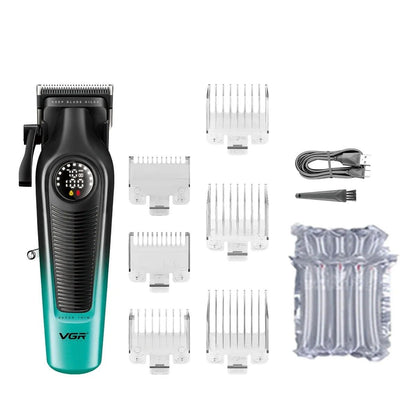 Professional Cordless Hair Clipper With Ceramic Blade And LED Display 6