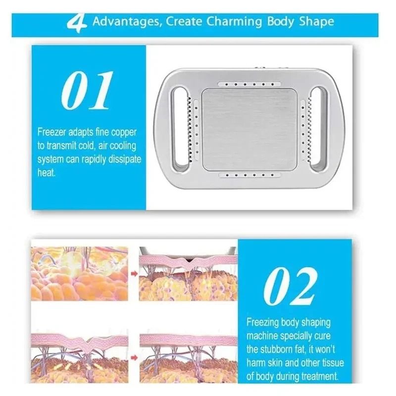 Cryolipolysis Fat Freezing Body Slimming Machine Belly Fat Burner 4