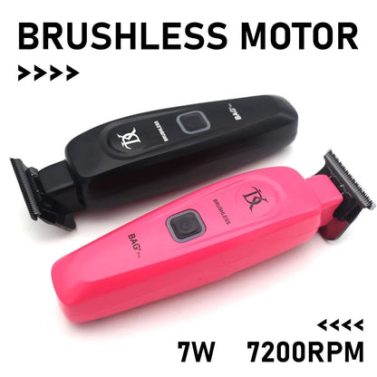 Professional Full Metal Hair Clipper With Ceramic Blade And Charging Base 2