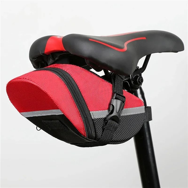 Nylon Bicycle Saddle Bag Waterproof Rear Seat Tool Pouch 8