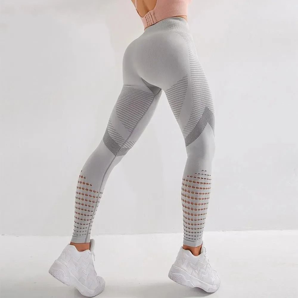 Women High Waist Seamless Fitness Leggings 8