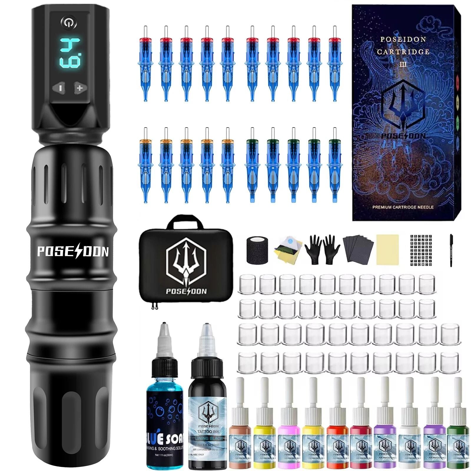 Wireless Tattoo Pen Kit With High Power For Permanent Makeup And Professional Use 1