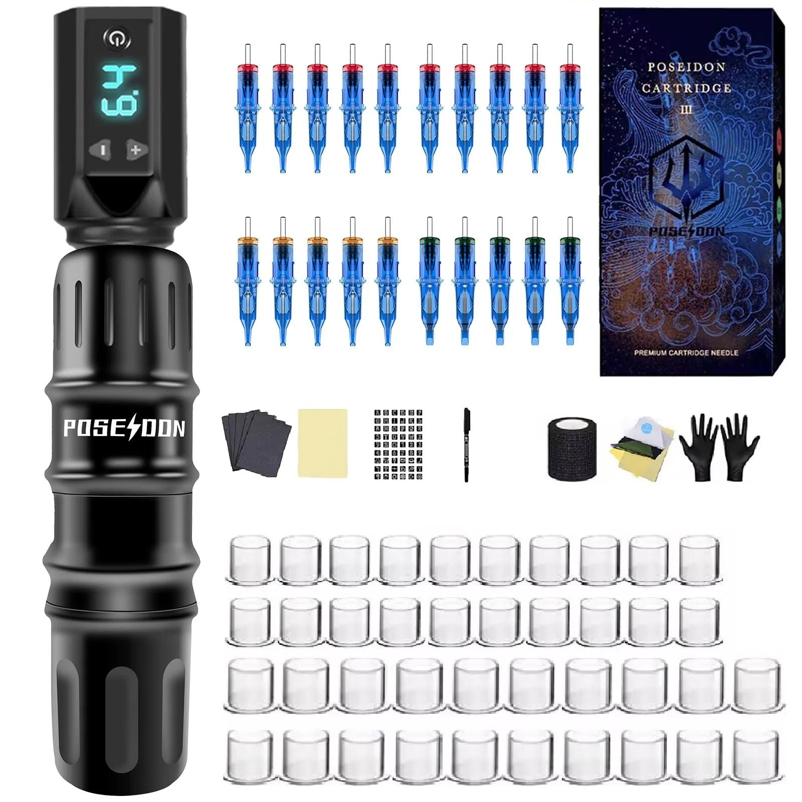 Wireless Tattoo Pen Kit With High Power For Permanent Makeup And Professional Use 2