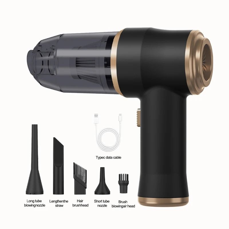 Wireless Car Vacuum Cleaner For Home And Car With Portable High Power Suction 1