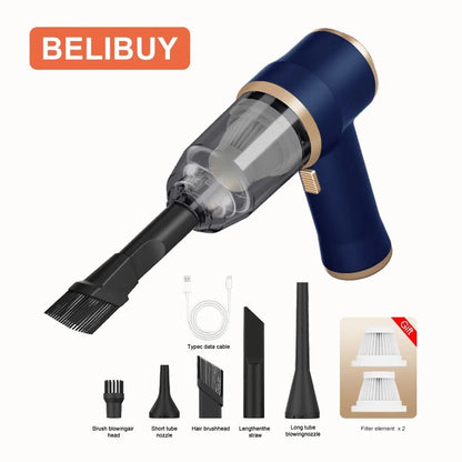 Wireless Car Vacuum Cleaner For Home And Car With Portable High Power Suction 9