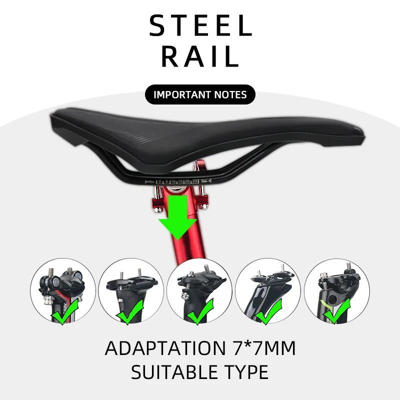 Bicycle Saddle Cushion For Road And Mountain Bikes Breathable Soft Comfortable Seat 3