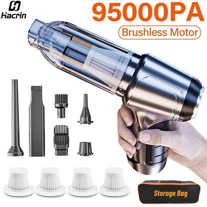 Car Vacuum Cleaner Powerful Wireless Handheld With Strong Suction 1