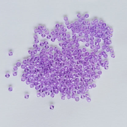 4MM Austria Crystal Bicone Spacer Beads 100PCS for Jewelry Making Bracelets, Necklaces & Earrings