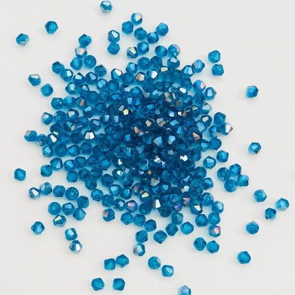 4MM Austria Crystal Bicone Spacer Beads 100PCS for Jewelry Making Bracelets, Necklaces & Earrings
