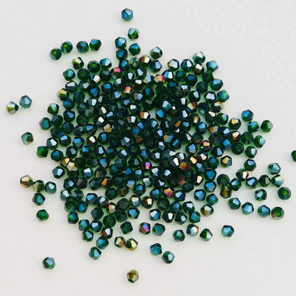 4MM Austria Crystal Bicone Spacer Beads 100PCS for Jewelry Making Bracelets, Necklaces & Earrings