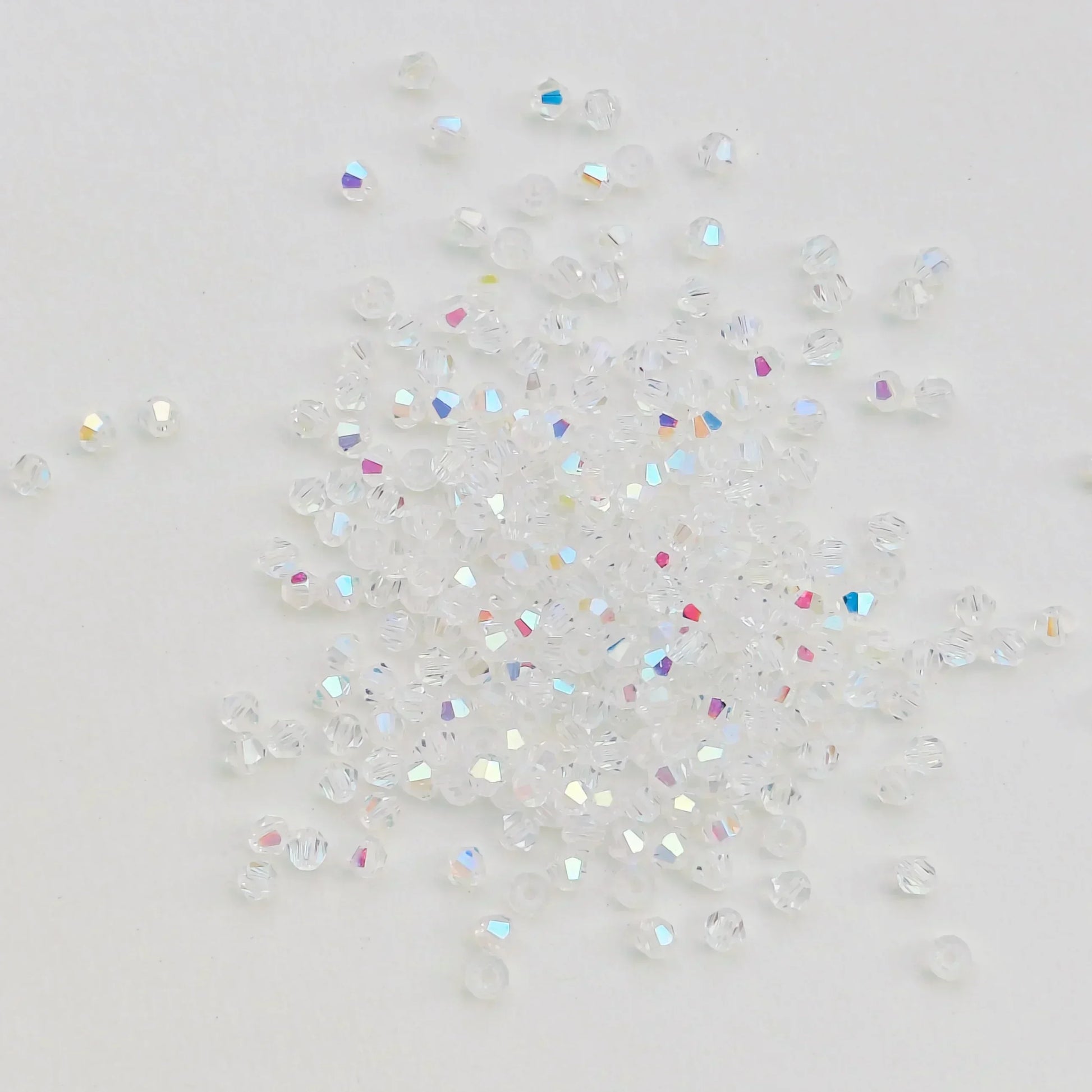 4MM Austria Crystal Bicone Spacer Beads 100PCS for Jewelry Making Bracelets, Necklaces & Earrings