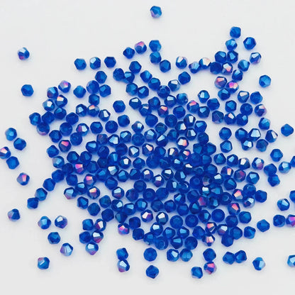 4MM Austria Crystal Bicone Spacer Beads 100PCS for Jewelry Making Bracelets, Necklaces & Earrings