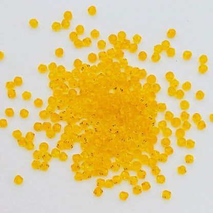 4MM Austria Crystal Bicone Spacer Beads 100PCS for Jewelry Making Bracelets, Necklaces & Earrings