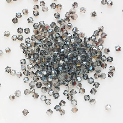 4MM Austria Crystal Bicone Spacer Beads 100PCS for Jewelry Making Bracelets, Necklaces & Earrings