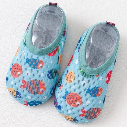 Childrens Baby Kids Water Sport Sneakers Beach Socks Aqua Barefoot Shoes for Swimming, Surfing, Diving, Fishing