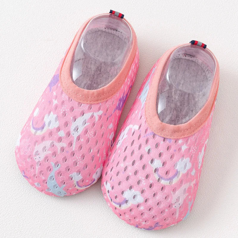 Childrens Baby Kids Water Sport Sneakers Beach Socks Aqua Barefoot Shoes for Swimming, Surfing, Diving, Fishing
