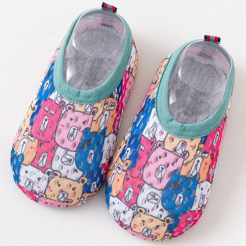 Childrens Baby Kids Water Sport Sneakers Beach Socks Aqua Barefoot Shoes for Swimming, Surfing, Diving, Fishing