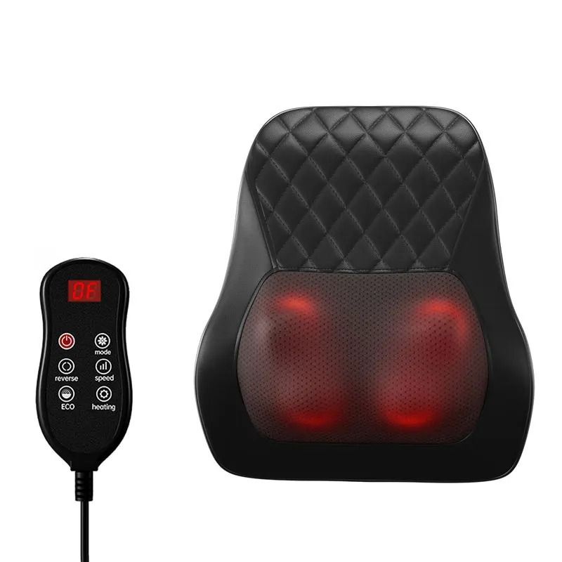 3Speed Vibration Heating Neck Pillow Massager For Shoulder Neck Back Relief 6