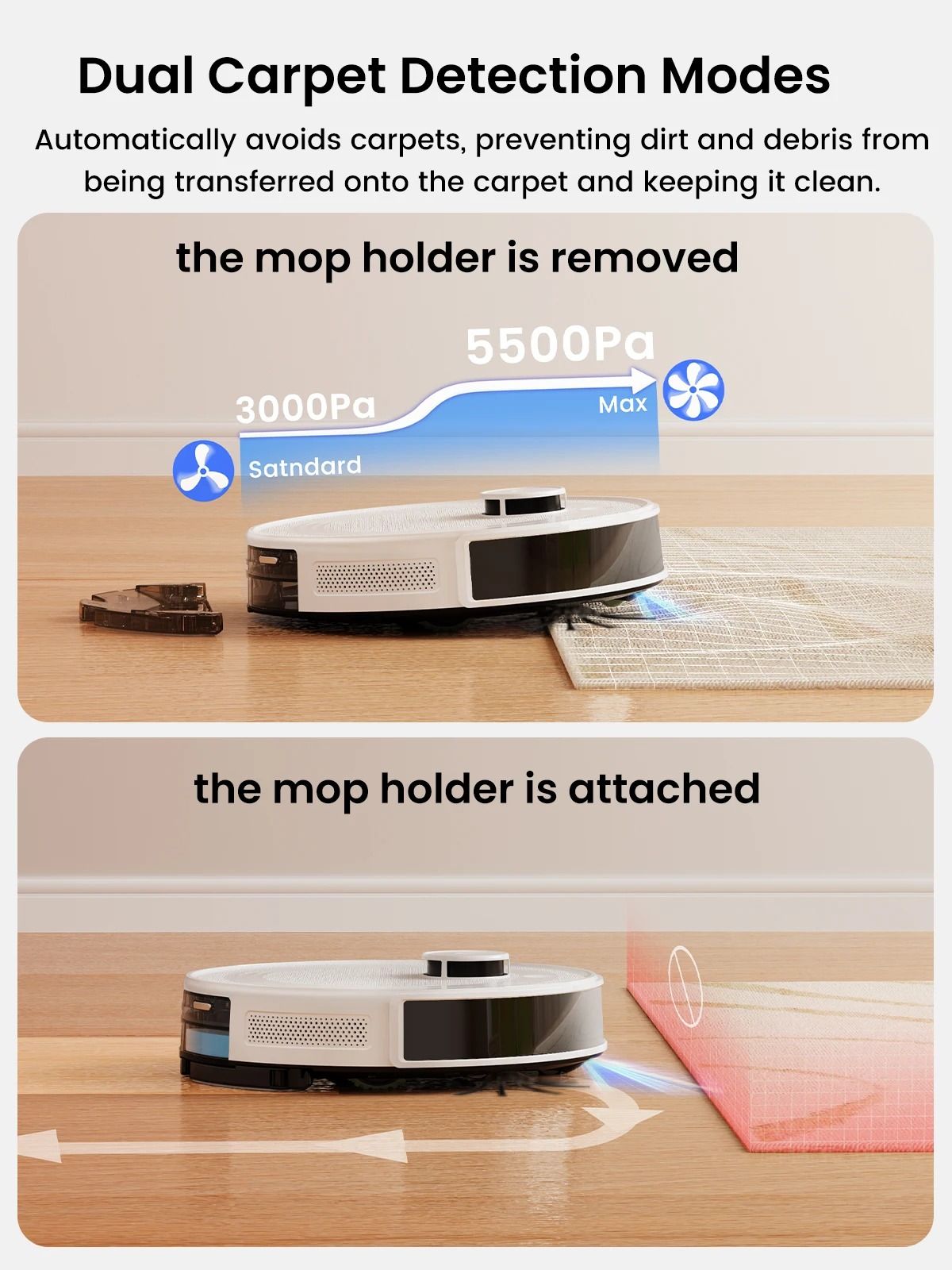 Smart Robot Vacuum And Mop With Self Emptying And Laser Navigation 2