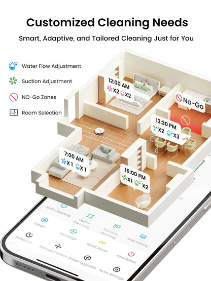 Smart Robot Vacuum And Mop With Self Emptying And Laser Navigation 4