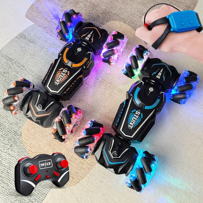 4WD RC Stunt Car Drift Remote Control Toy with Lights and Sound
