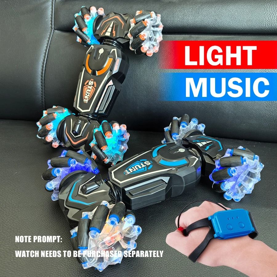 4WD RC Stunt Car Drift Remote Control Toy With Lights And Sound 1