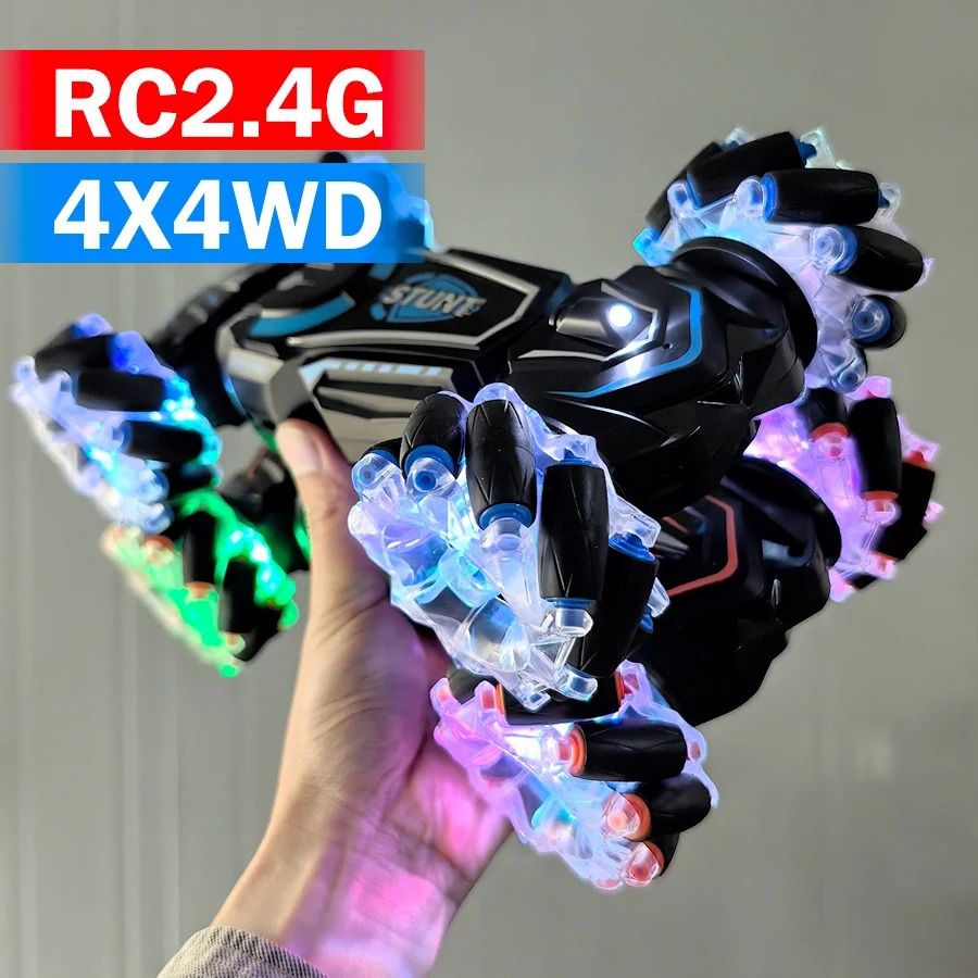 4WD RC Stunt Car Drift Remote Control Toy With Lights And Sound 4