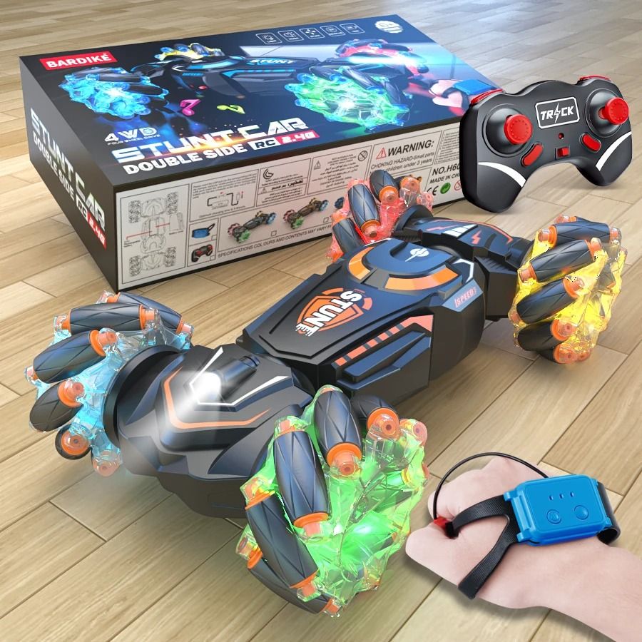 4WD RC Stunt Car Drift Remote Control Toy With Lights And Sound 8