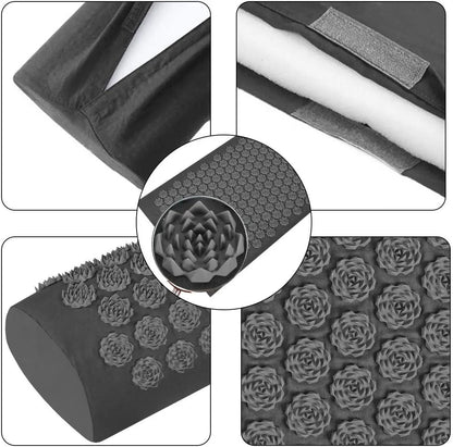 Shiatsu Acupressure Mat With Pillow For Relaxation And Pain Relief 2