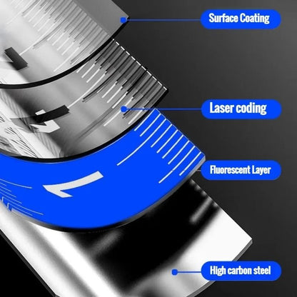 High Precision Metric Retractable Tape Measure With Eye Protection Ruler 2