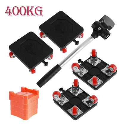 Heavy Duty Furniture Lifter and Mover Tool Set with Wheels