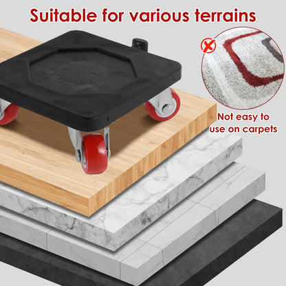 Heavy Duty Furniture Lifter And Mover Tool Set With Wheels 2