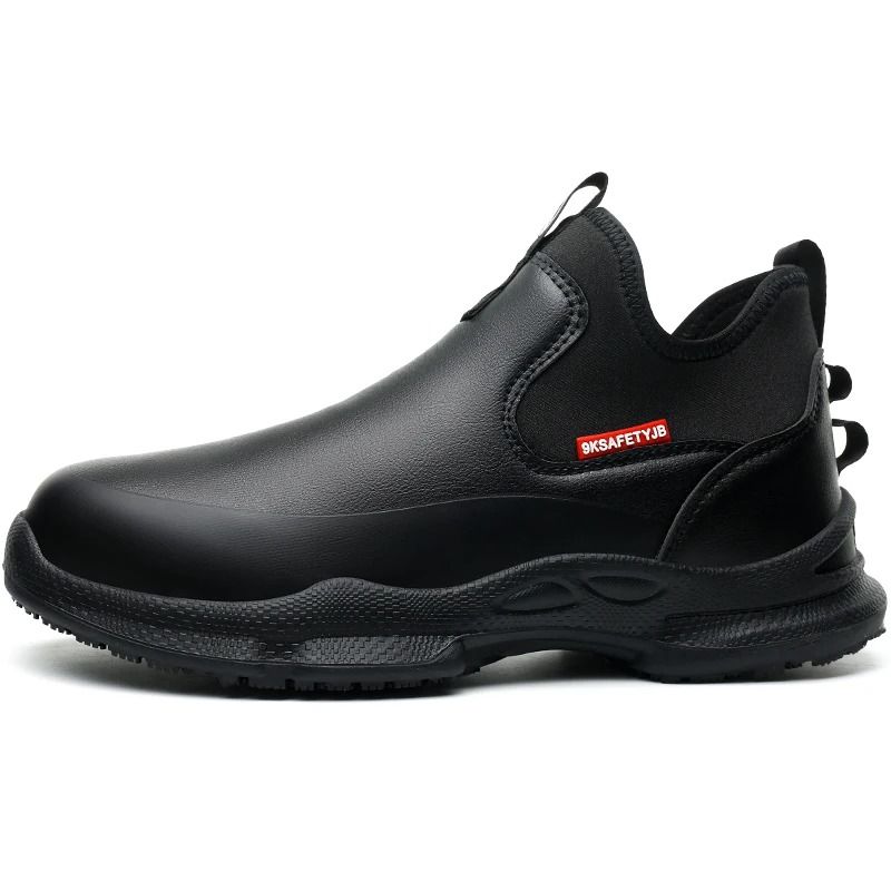 Non Slip Waterproof Work Shoes For Men Lightweight Anti Skid Kitchen And Safety Sneakers 5