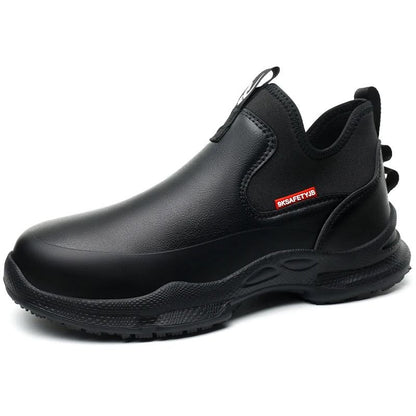 Non Slip Waterproof Work Shoes For Men Lightweight Anti Skid Kitchen And Safety Sneakers 6
