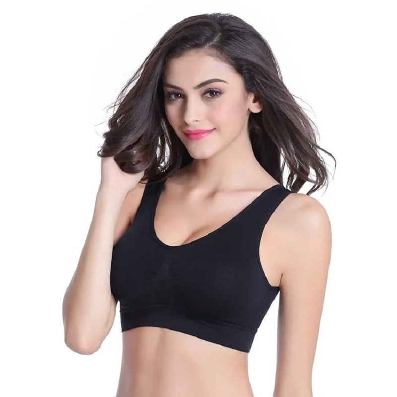 3Pack Seamless Wireless Push Up Bra Set Comfort Fit Plus Sizes 1
