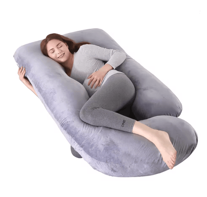 G Shaped Pregnancy Pillow Full Body Maternity Support With Removable Cover 3