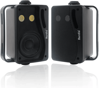 Herdio 35 Inch Passive Outdoor Waterproof Wall Mount Speakers 200W 5