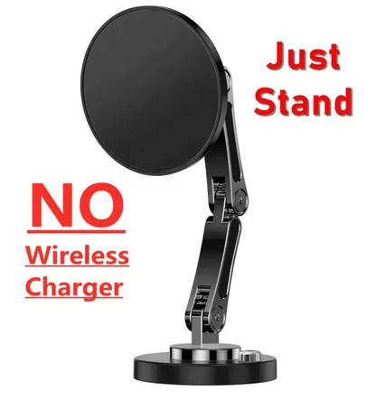 Magnetic Car Wireless Charger Fast Charging Phone Mount 2
