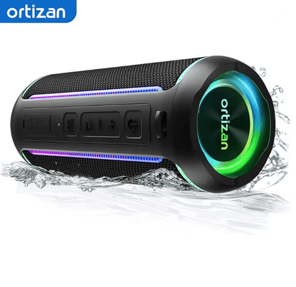 Ortizan X30 Portable Bluetooth Speaker with Bass Boost and Waterproof Design