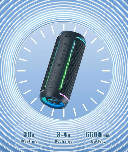Ortizan X30 Portable Bluetooth Speaker With Bass Boost And Waterproof Design 3