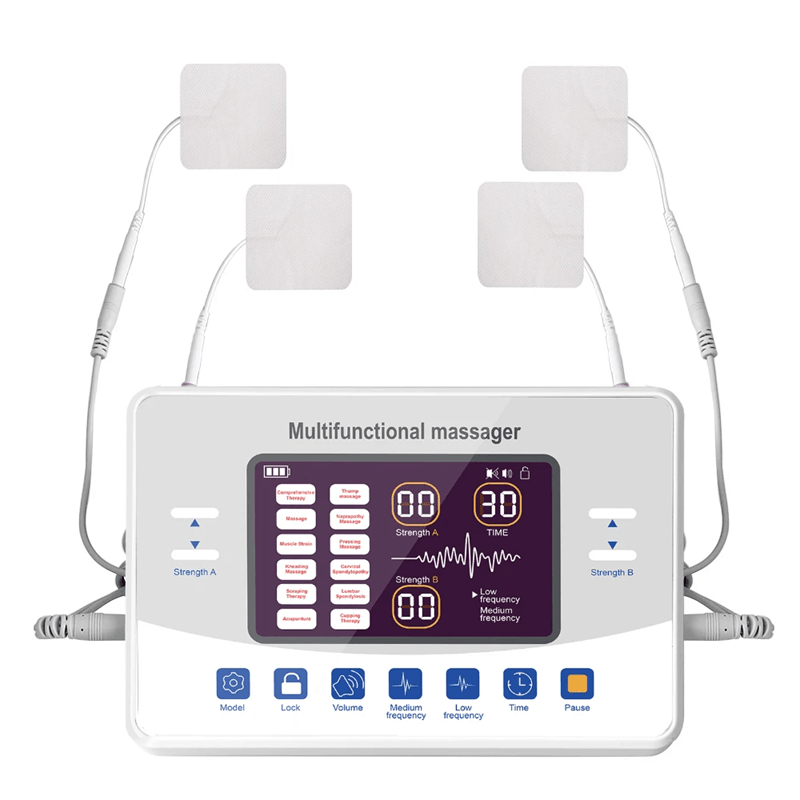 TENS EMS Muscle Stimulator Electronic Pulse Massager With 12 Modes 5